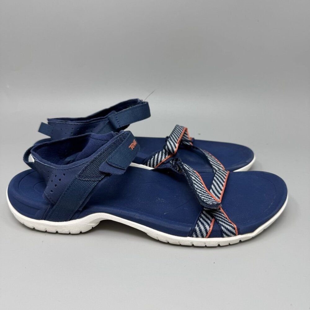 TEVA Verra Sandals Women's Size 10 Blue Strappy Outdoor Hiking Shoes 1006263